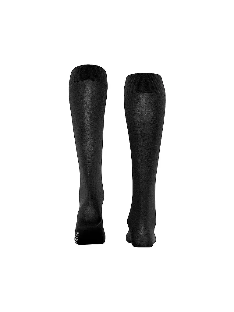 Fiore Damen Feinstrumpfhose / Kniestrümpfe, Schwarz, Einheitsgröße – Mit Silver-Fresh Technologie, 80% Polyamid, 20% Elasthan