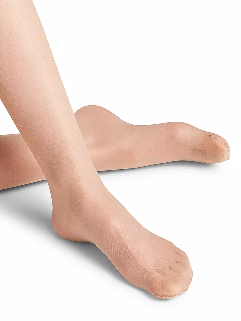 Bas Autofixants FALKE Seidenglatt 15 DEN - Transparents Avec Dentelle Et Bandes Silicone | Pour Une Tenue Parfaite Et Confortable