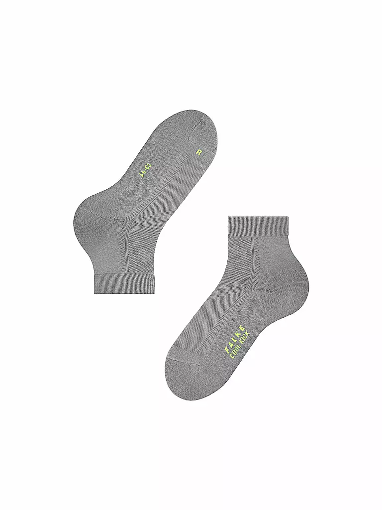 FALKE | Kurzsocken COOL KICK light grey melange | hellgrau