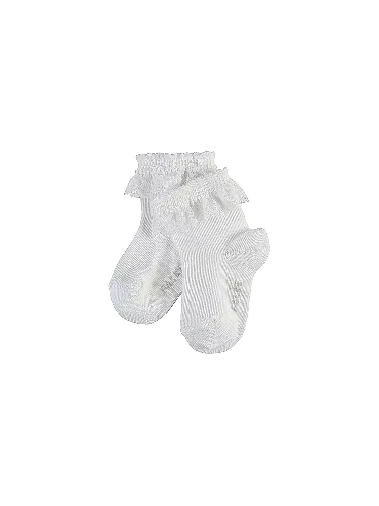 FALKE | Mädchen Socken "Romantic Lace" (white) 12121 | weiss
