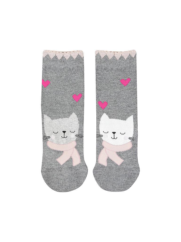 FALKE | Mädchen Socken Cat light greymel. | grau