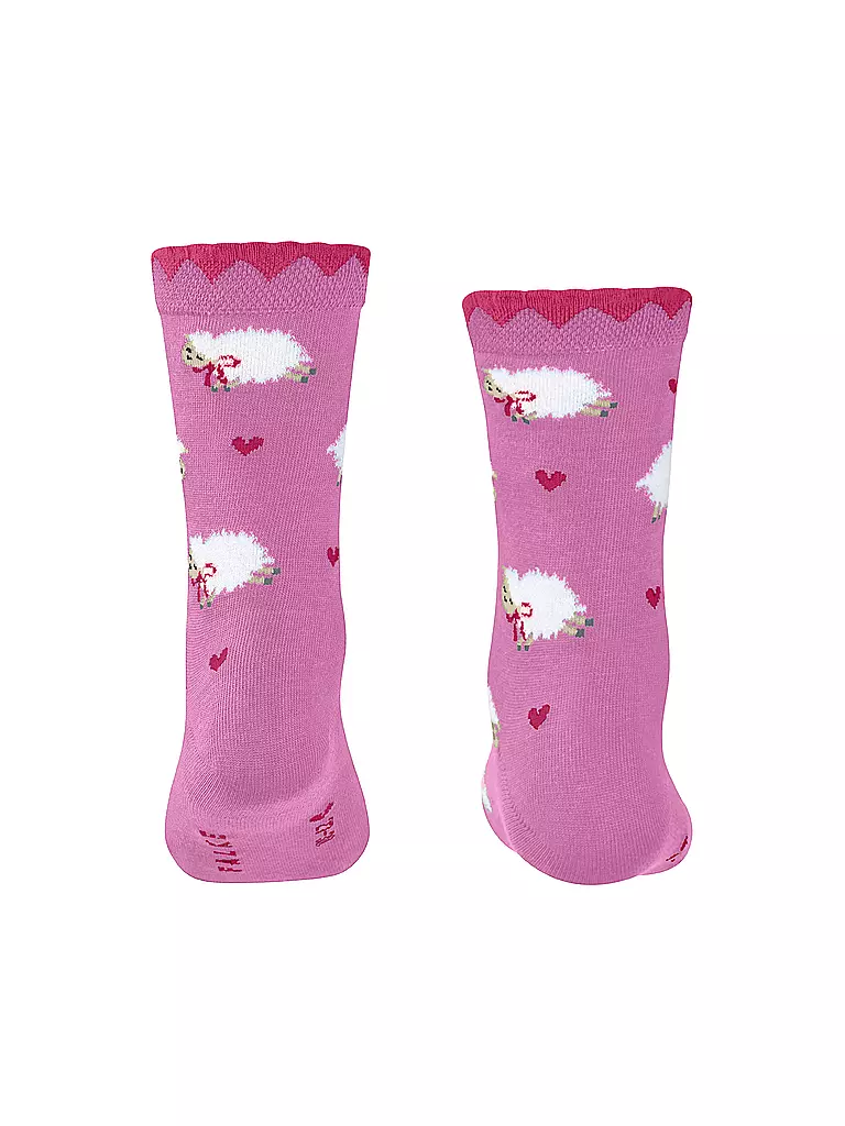 FALKE | Mädchen Socken CUTE SHEEP lipstick | rosa