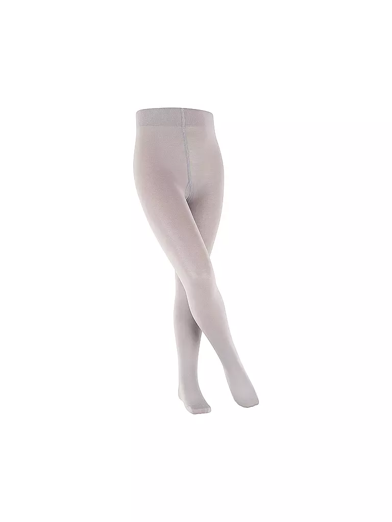 FALKE | Mädchen Strumpfhose COTTON TOUCH silver | hellgrau