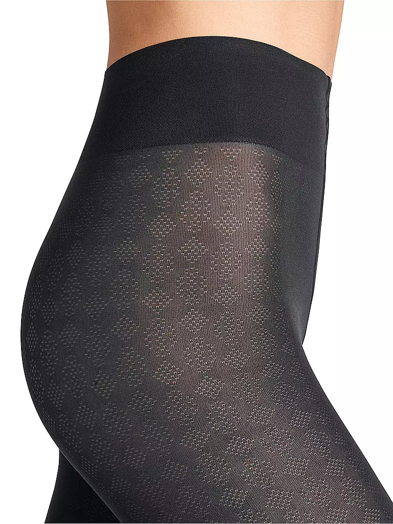 FALKE | Modestrumpfhose DOVETAIL black | schwarz