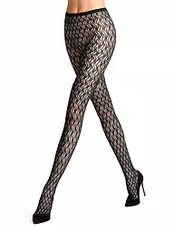FALKE | Modestrumpfhose FLUID FUSION black | schwarz