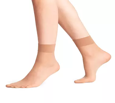 FALKE Söckchen PURE MATT 20 DEN powder
