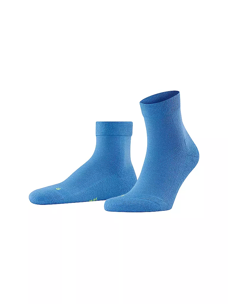 FALKE | Sneaker Socken COOL KICK blue / grey | dunkelblau