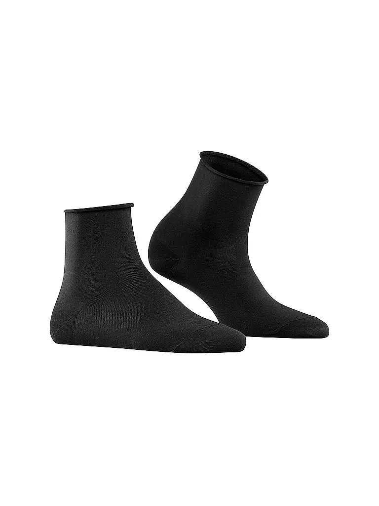 FALKE | Sneaker Socken COTTON TOUCH black | hellgrau