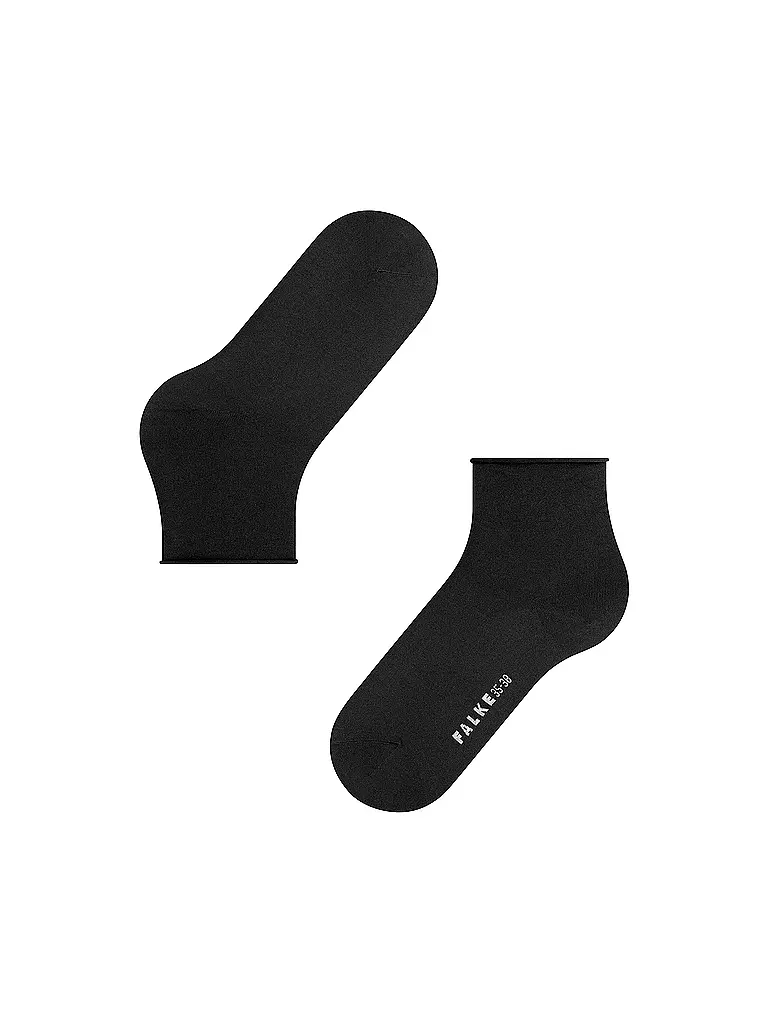 FALKE | Sneaker Socken COTTON TOUCH black | hellgrau