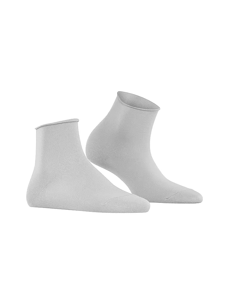 FALKE | Sneaker Socken COTTON TOUCH silver | hellgrau