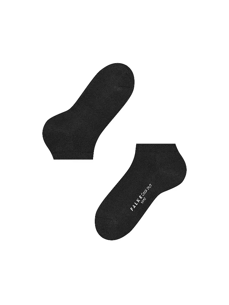 FALKE | Sneakersocken "Cool 24/7" 13288 black | schwarz