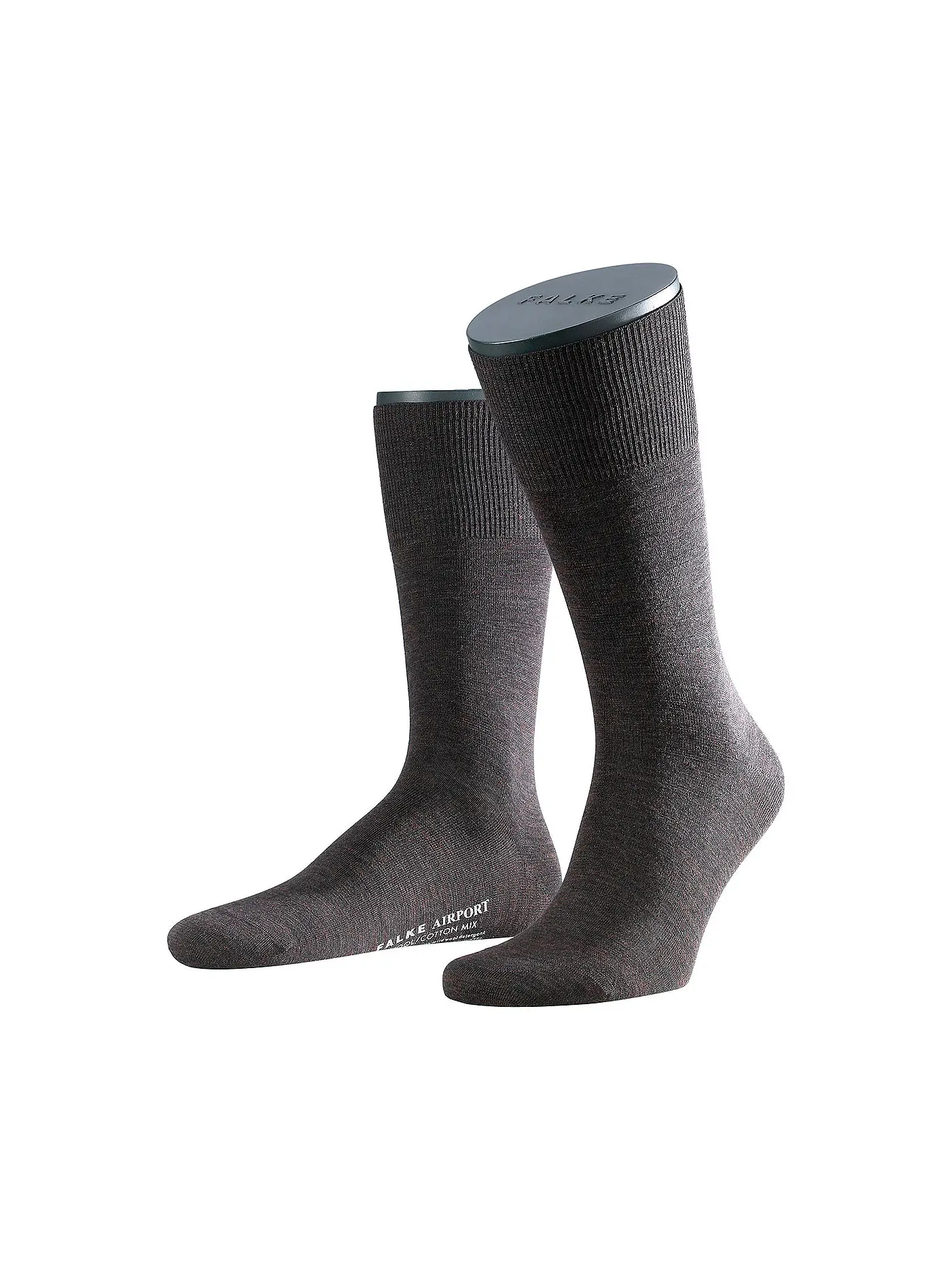 FALKE | Socken "Airport 14435" black | braun