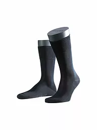 FALKE | Socken "Tiago 14662" anthracite mel. | blau