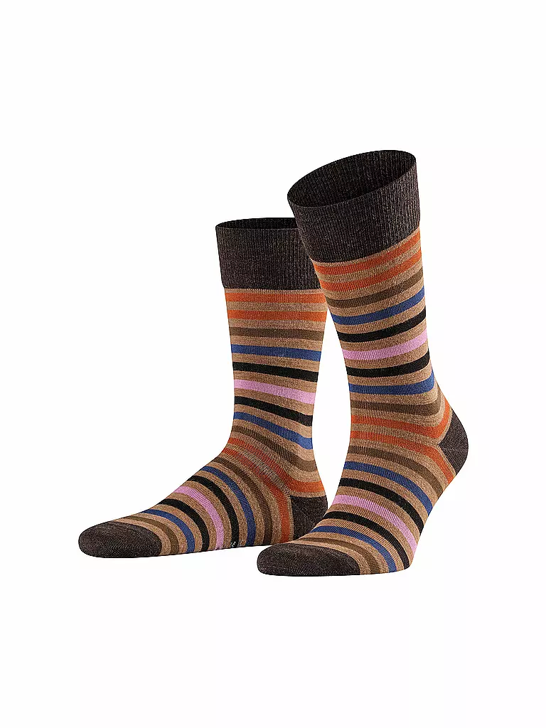 FALKE | Socken " Tinted Strope 13279 " ( canvas ) | braun