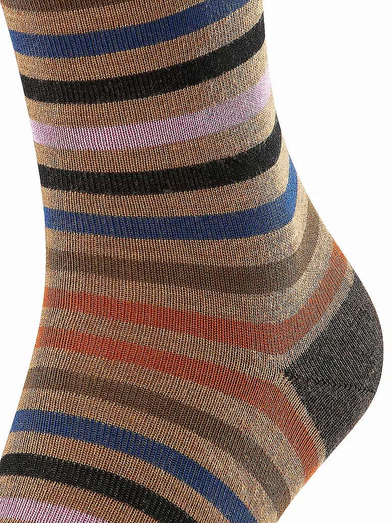 FALKE | Socken " Tinted Strope 13279 " ( canvas ) | braun