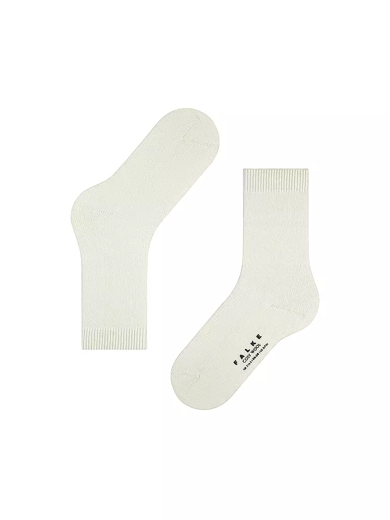 FALKE | Socken "Cosy Wool 47548" off white | weiss