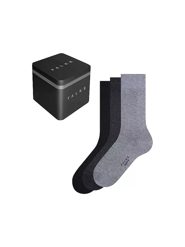 FALKE | Socken 3er Pkg sortiment | grau