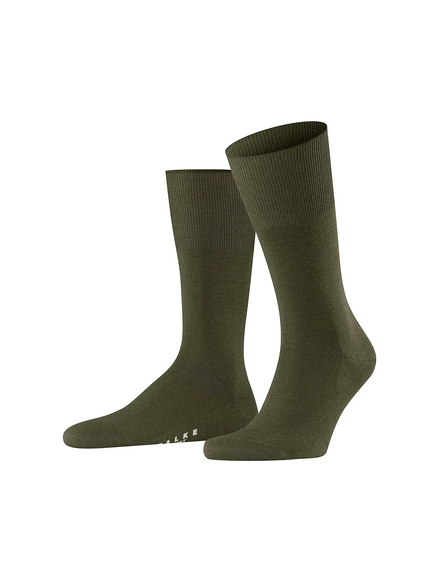 FALKE | Socken "Airport 14435" black | olive