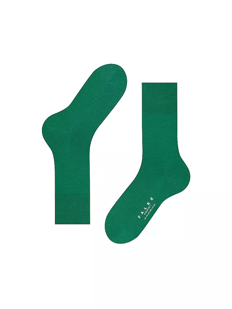 FALKE | Socken AIRPORT emerald | dunkelgrün