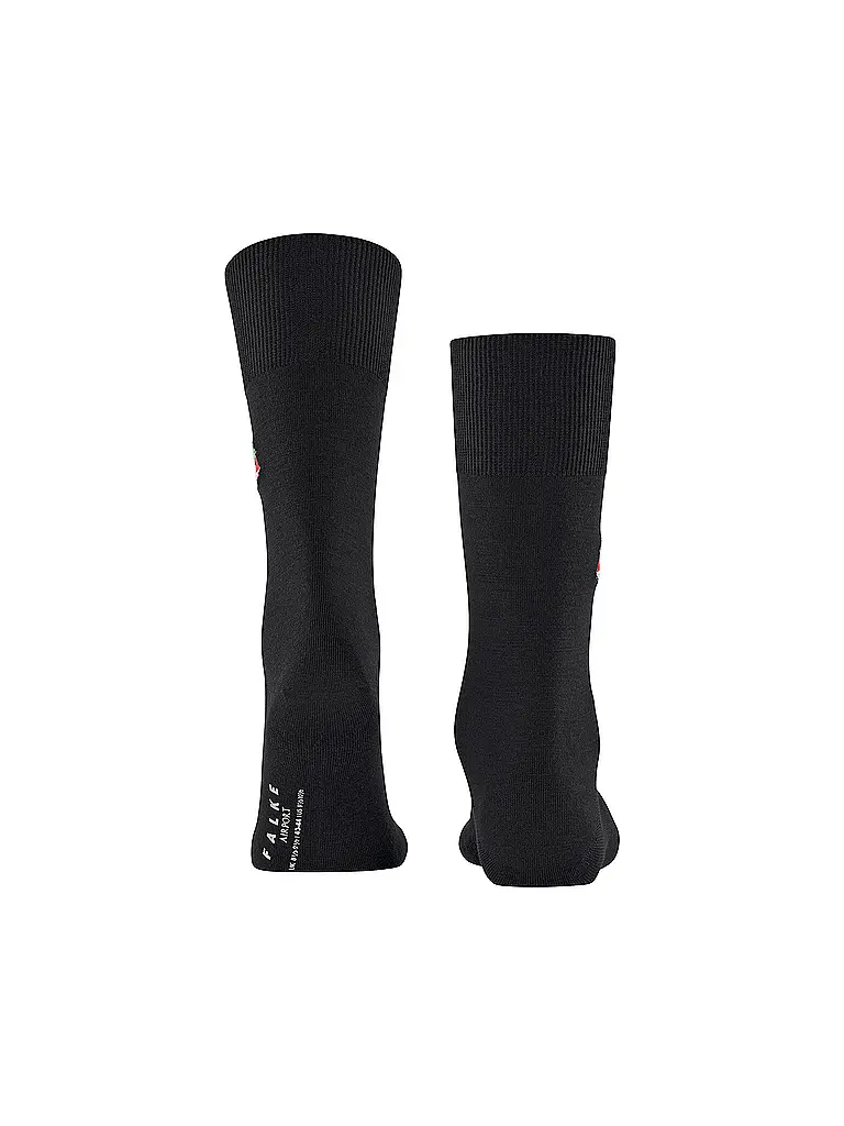 FALKE | Socken AIRPORT X-MAS CAR black | Schwarz
