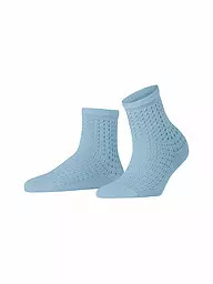 FALKE | Socken BEACH DROP white  | hellblau