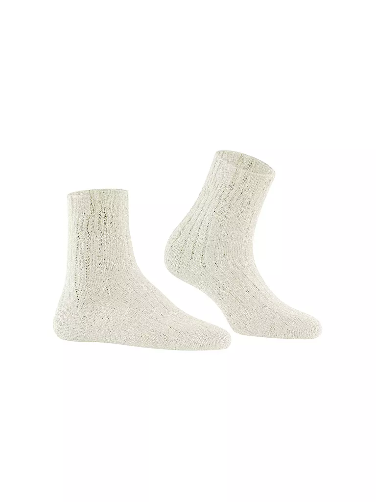 FALKE | Socken BEDSOCK RIB  | weiss