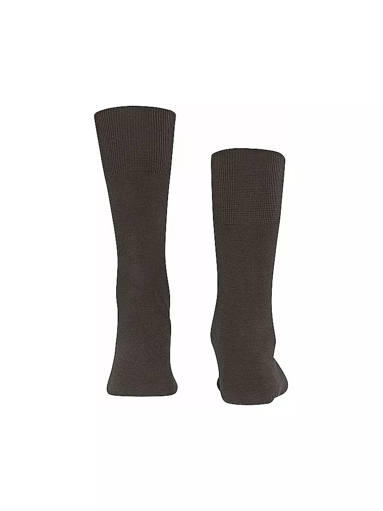 FALKE | Socken brown mel. | braun