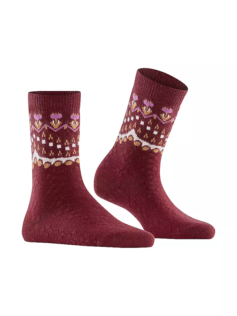 FALKE | Socken cayenne | schwarz