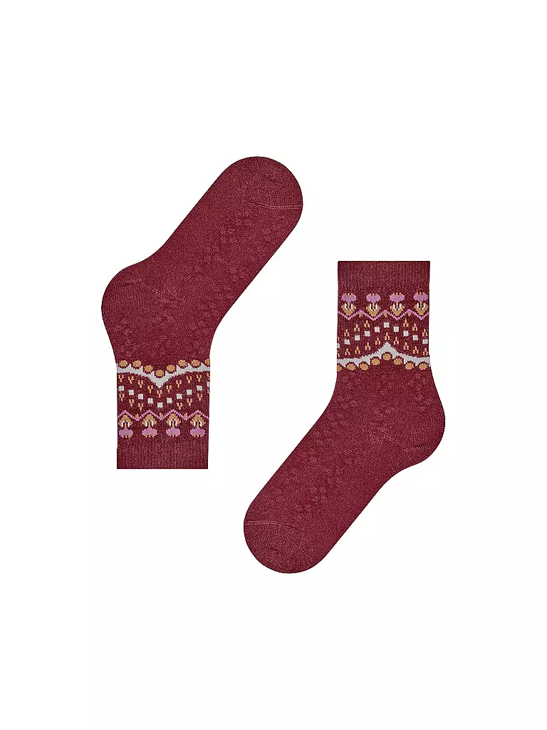FALKE | Socken cayenne | schwarz