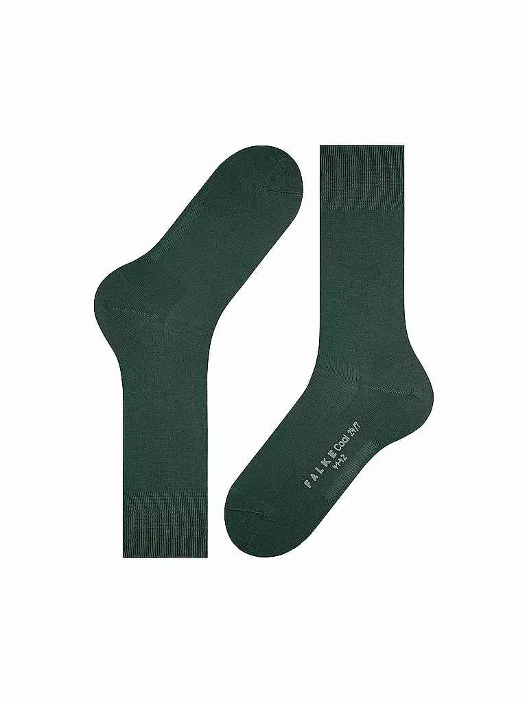 FALKE | Socken Cool 24/7 hunter green | dunkelgrün