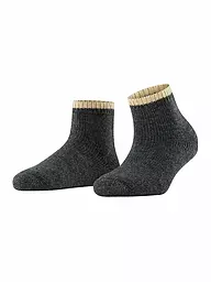 FALKE | Socken Cosy Plush nut mel. | schwarz
