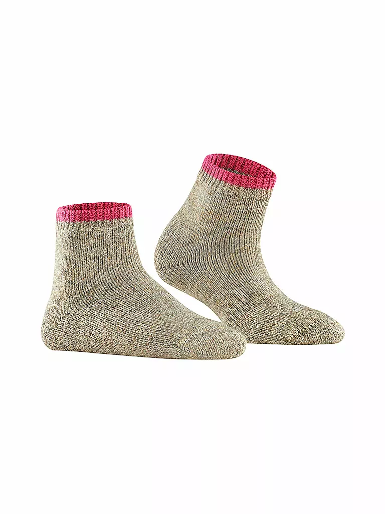 FALKE | Socken Cosy Plush nut mel. | schwarz