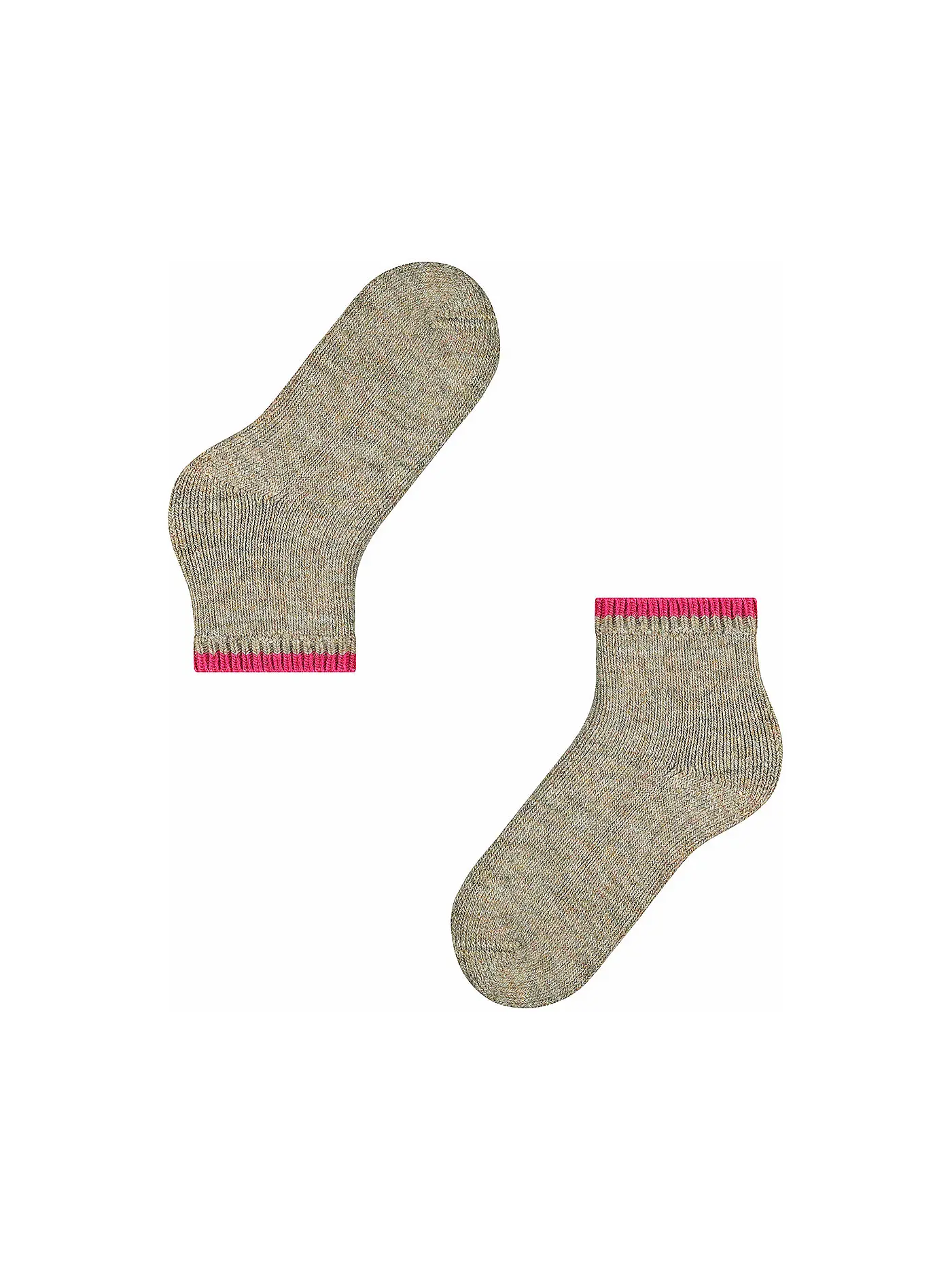 FALKE | Socken Cosy Plush nut mel. | hellgrau