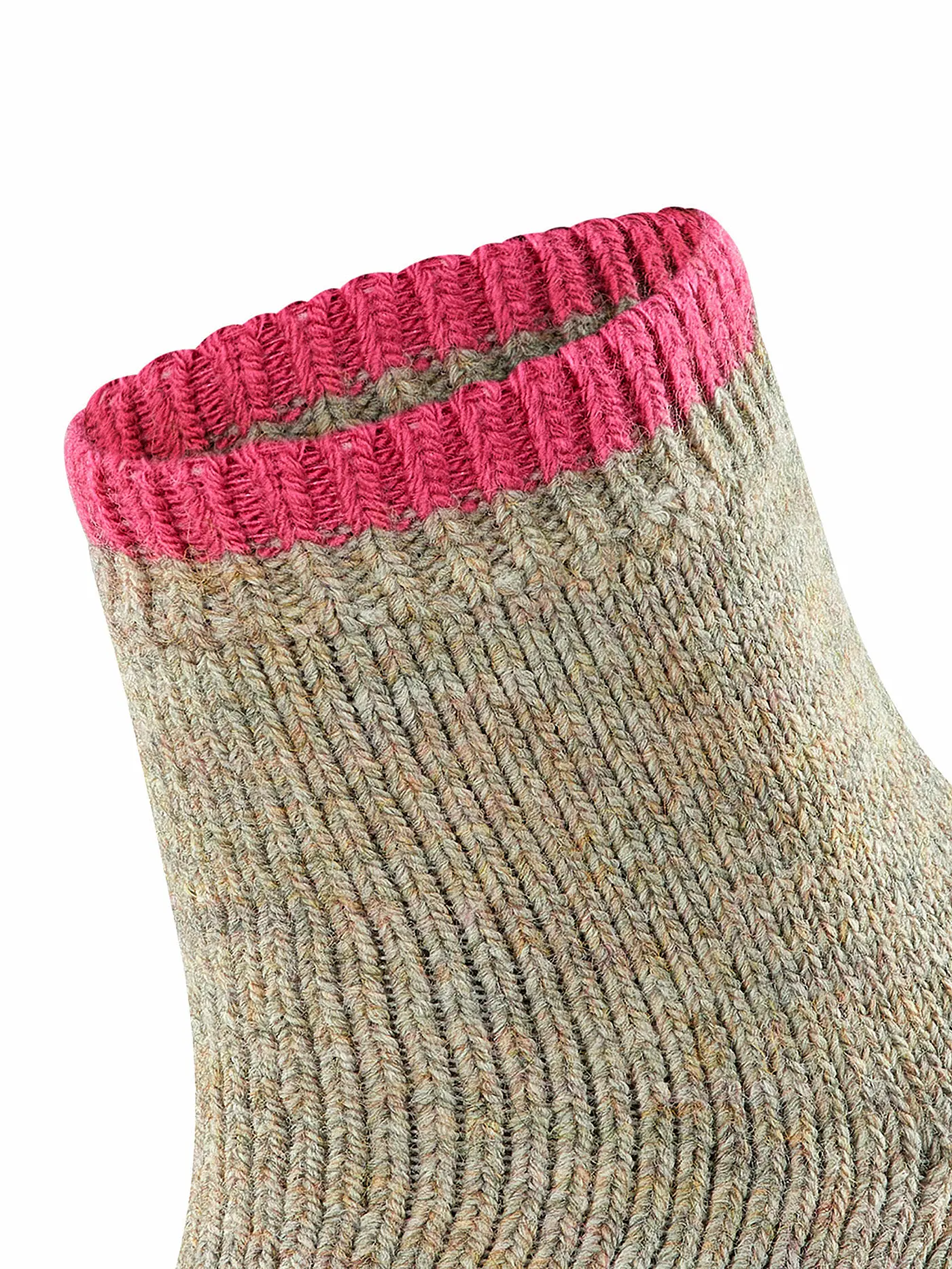 FALKE | Socken Cosy Plush nut mel. | hellgrau