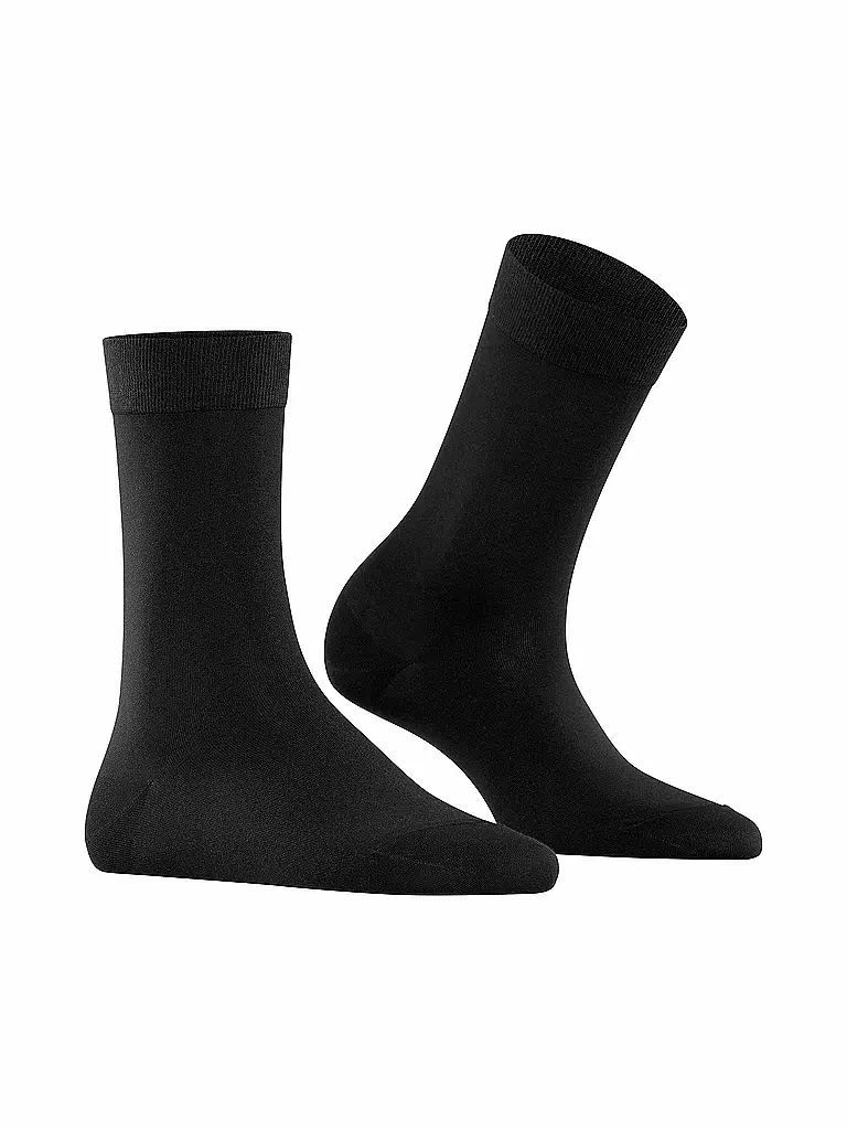 FALKE | Socken COTTON TOUCH black | dunkelblau