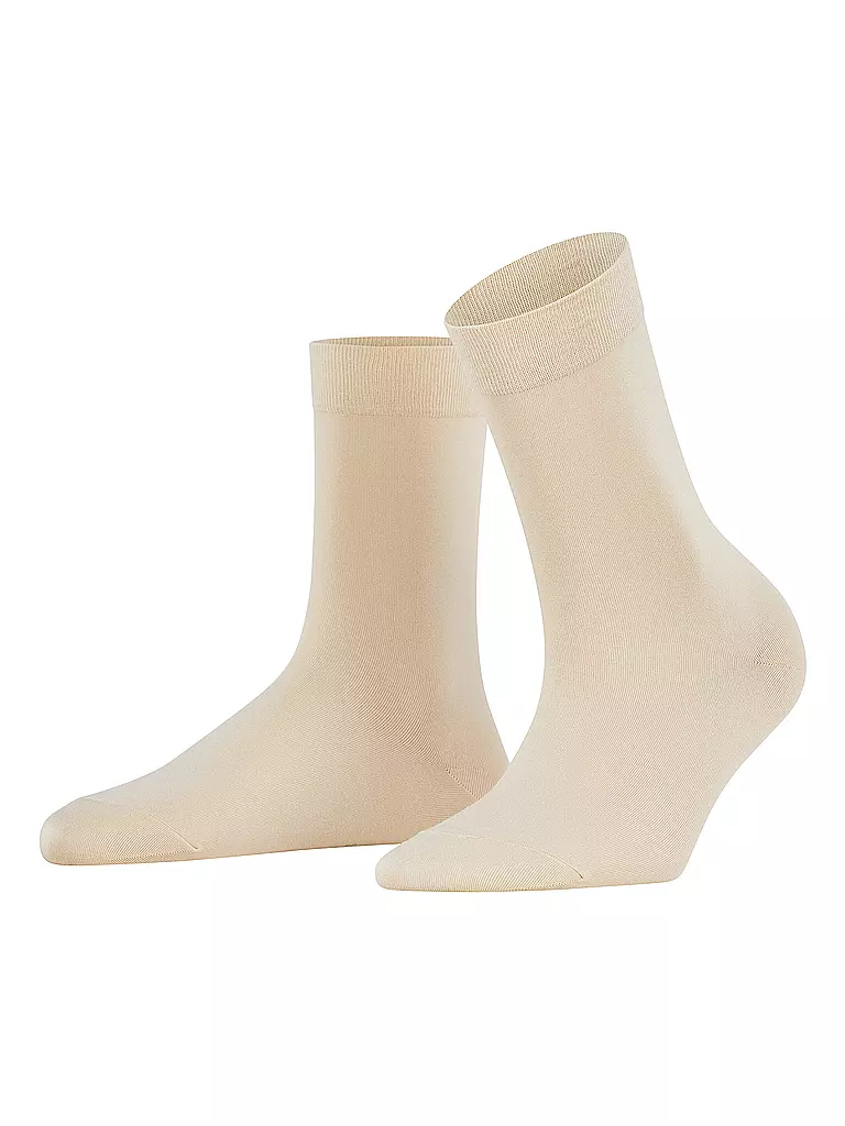 FALKE | Socken COTTON TOUCH cream | creme