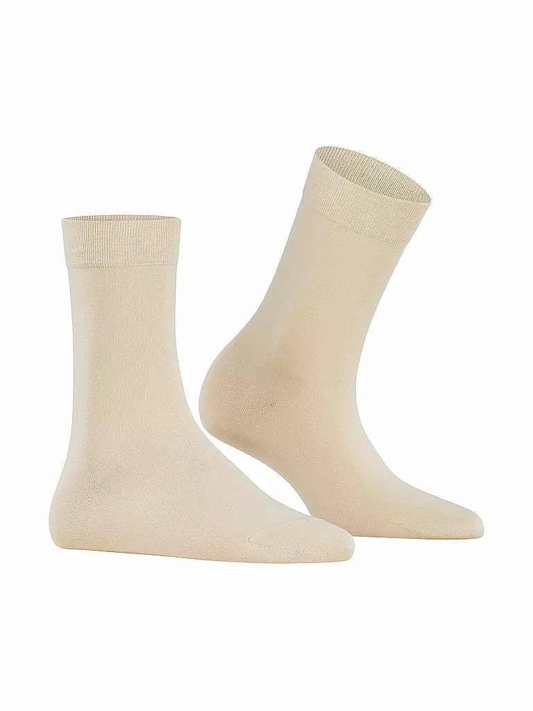 FALKE | Socken COTTON TOUCH cream | blau