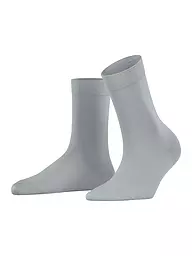 FALKE |  Socken COTTON TOUCH white | silber