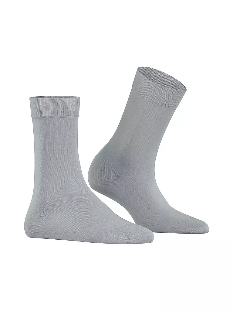 FALKE | Socken COTTON TOUCH Silver | silber