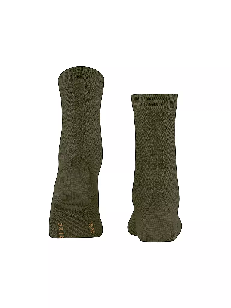 FALKE | Socken FABLE ESTATE artichoke | dunkelrot