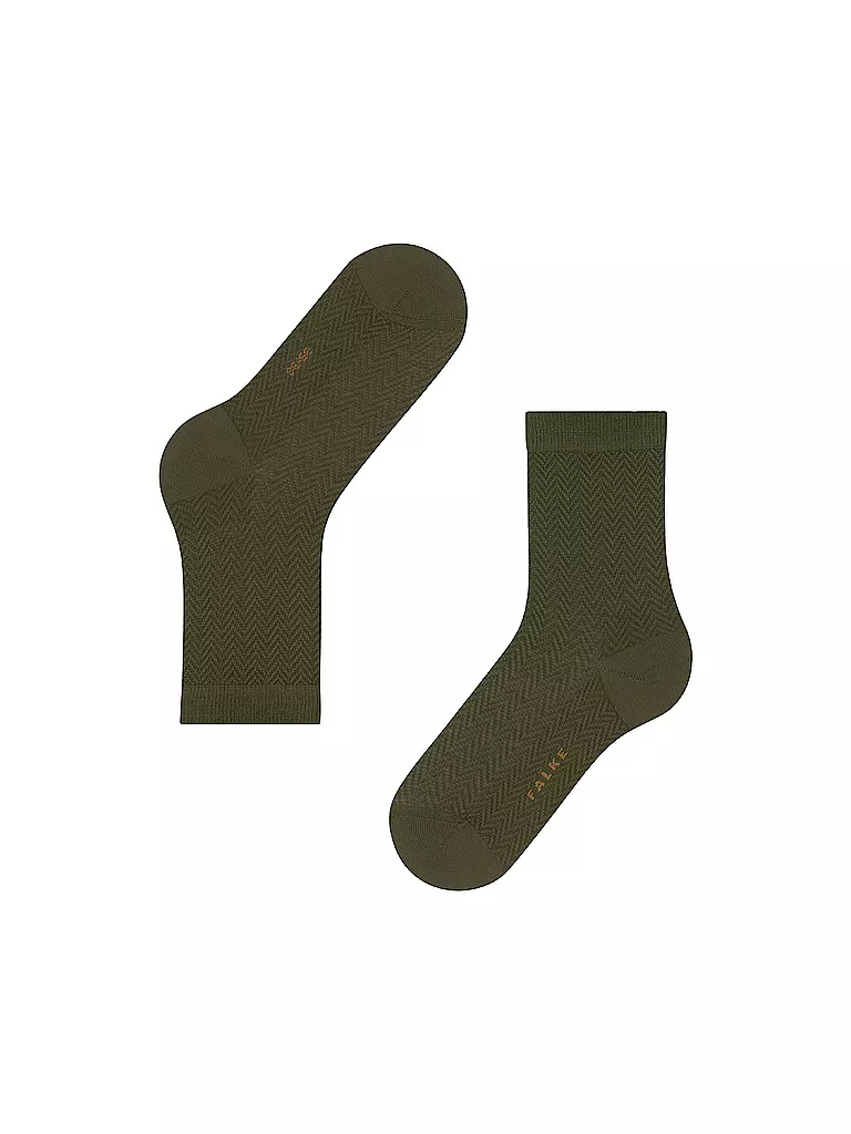 FALKE | Socken FABLE ESTATE artichoke | dunkelrot