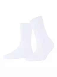 FALKE | Socken FALKE COTTON RIB black | weiss