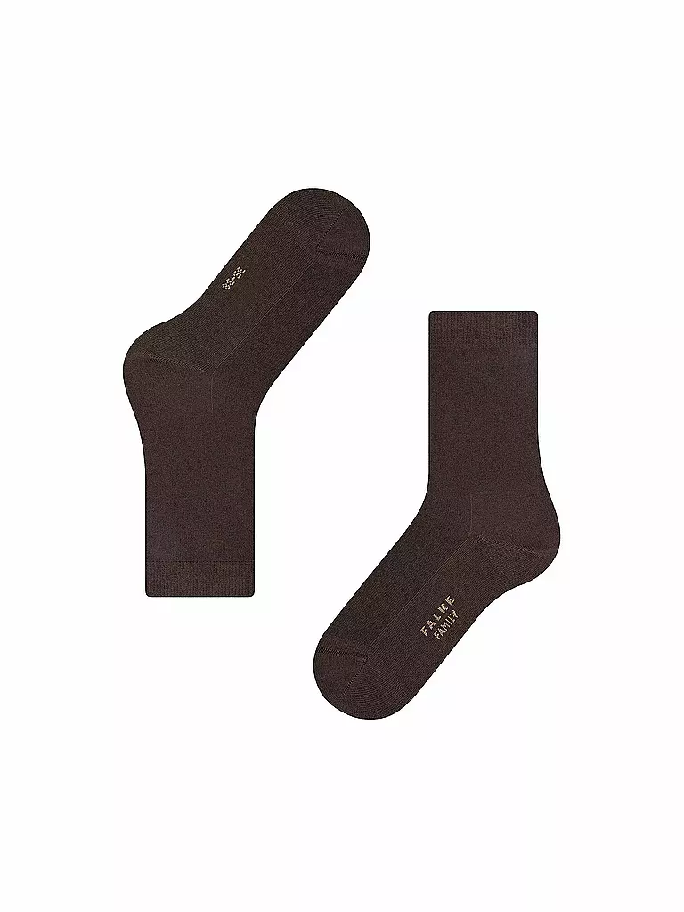 FALKE | Socken Family dark brown | braun