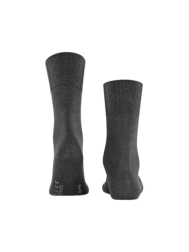 FALKE | Socken FIRENZE antracite melange | schwarz