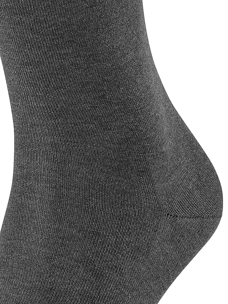 FALKE | Socken FIRENZE antracite melange | schwarz