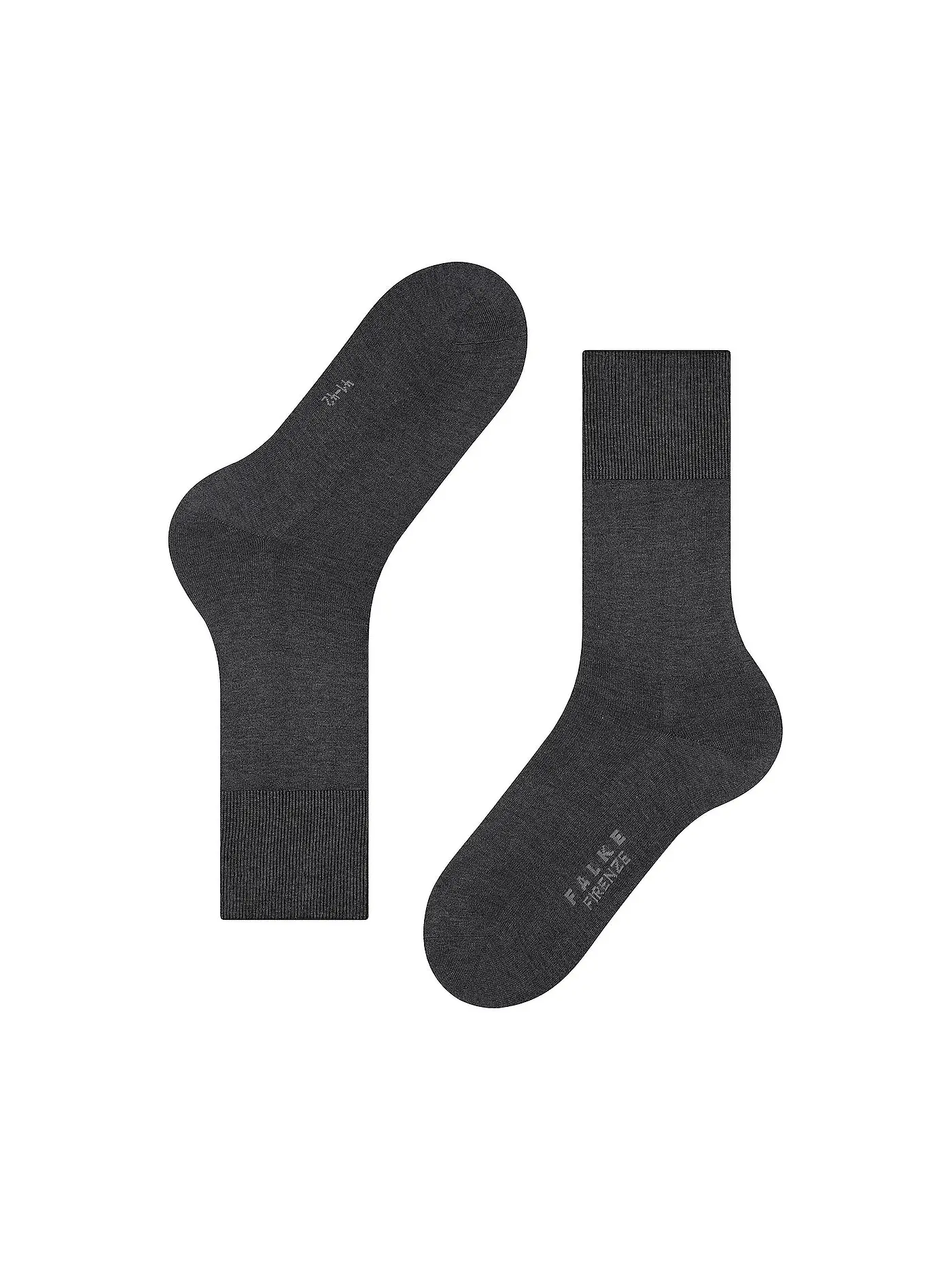 FALKE | Socken FIRENZE antracite melange | grau