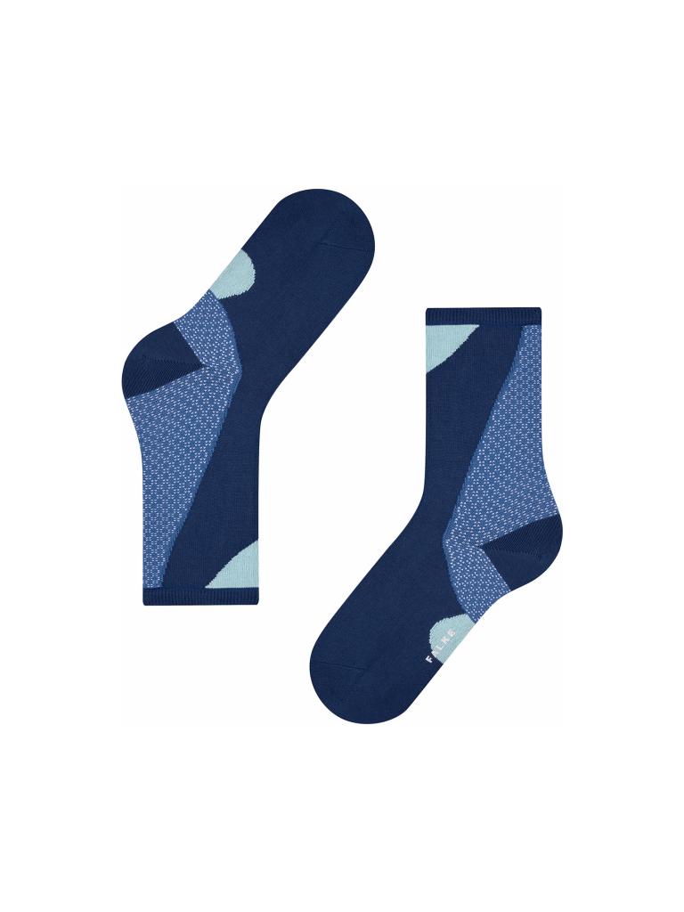 FALKE | Socken Grafic Jam Marine | blau