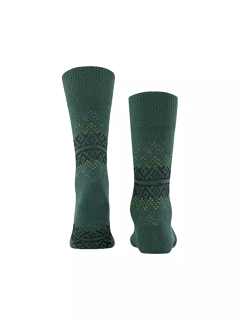 FALKE | Socken hunter green | schwarz