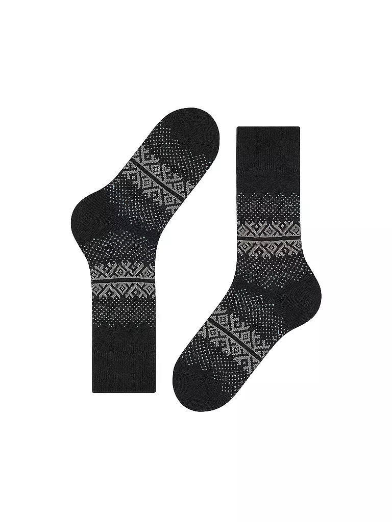 FALKE | Socken INVERNESS black | schwarz