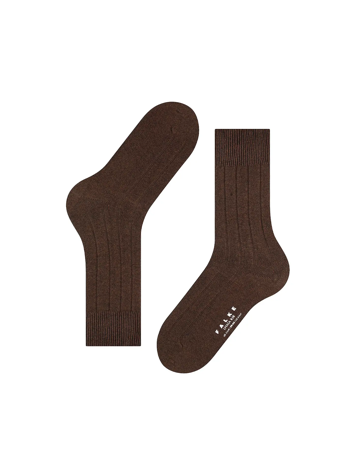 FALKE | Socken LHASA RIB brown | braun